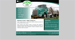 Desktop Screenshot of alegretrucking.com